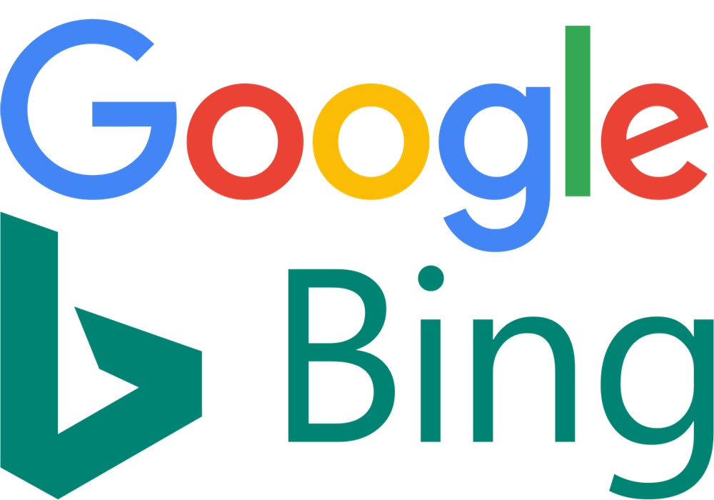 Google and Bing logos for the search tools story