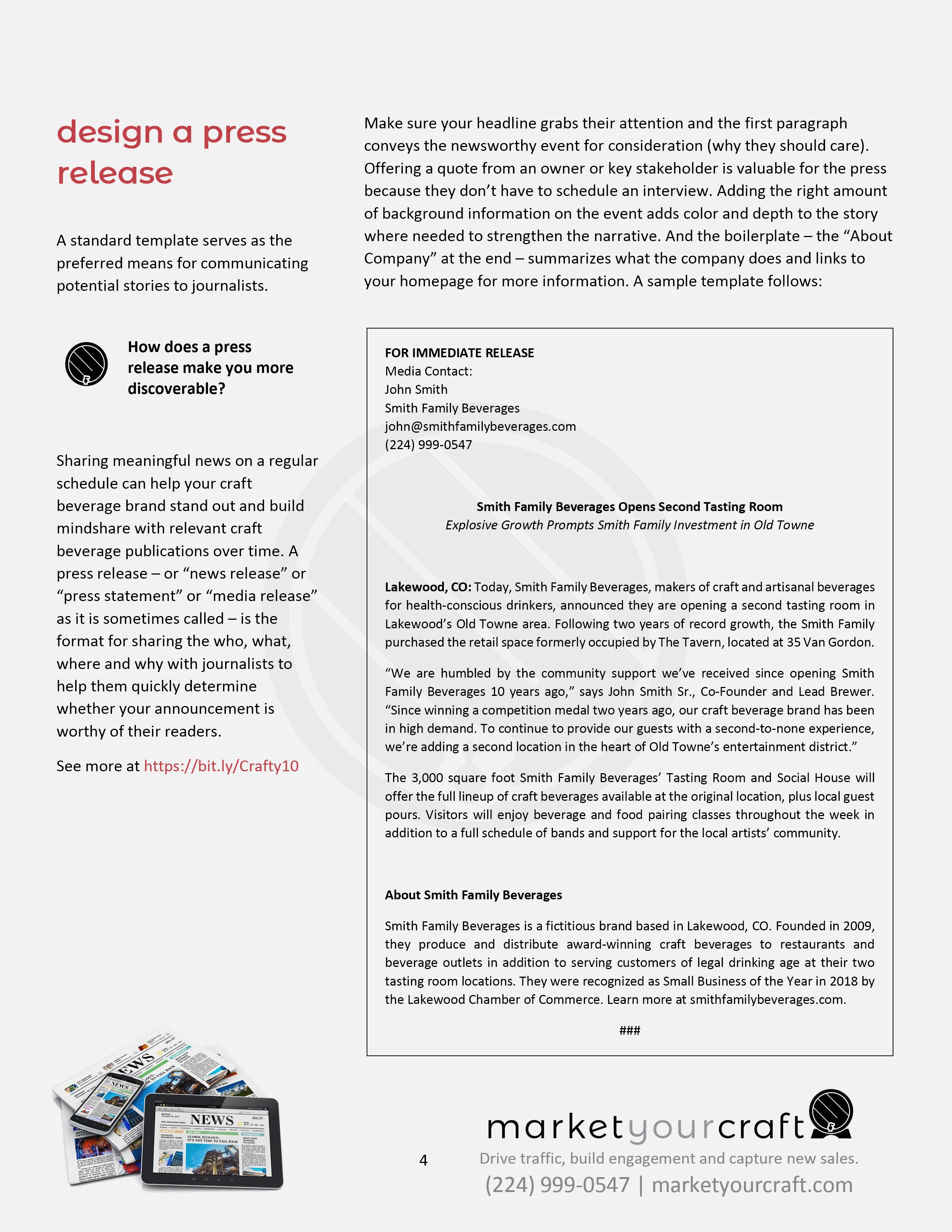 Public Relations Sample