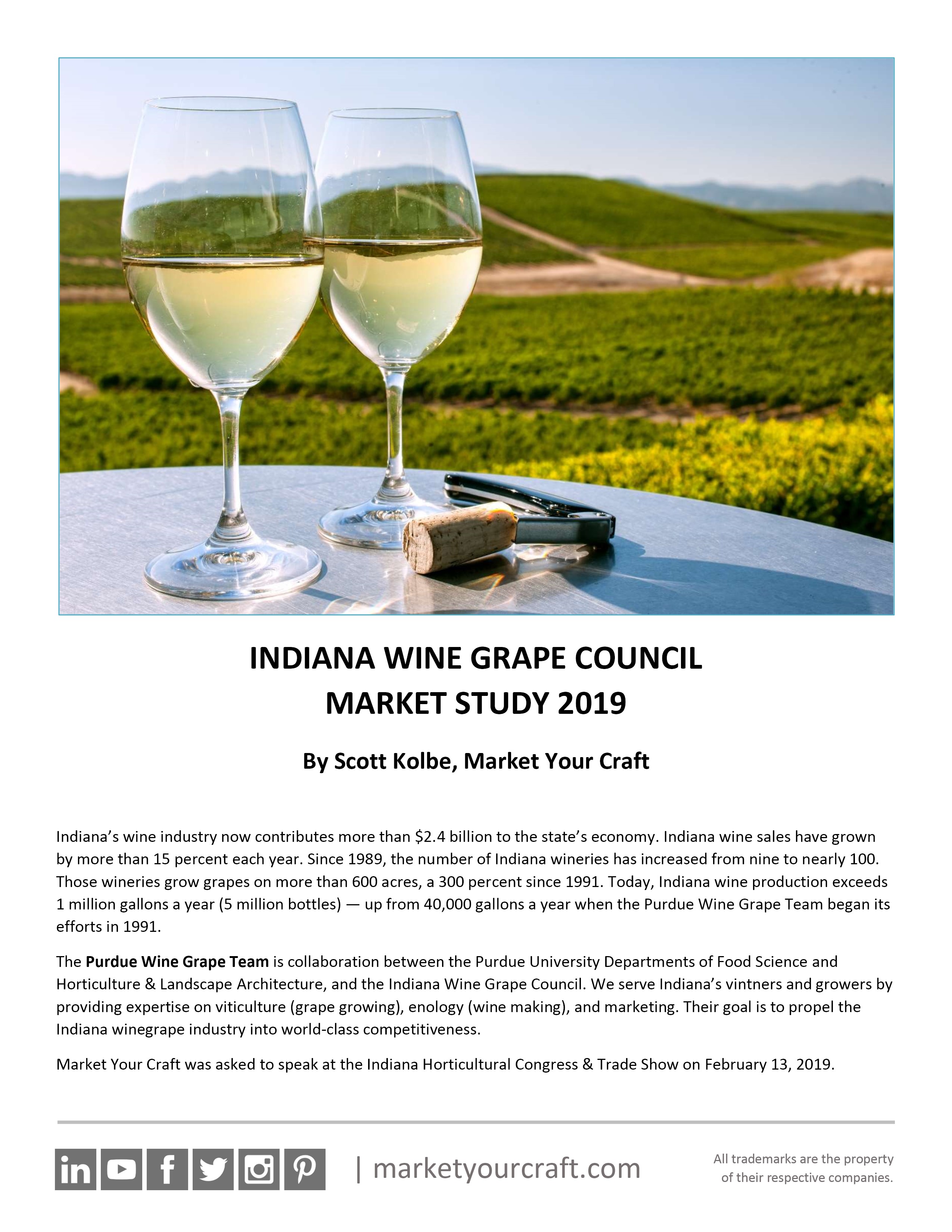 Indiana Market Study Sample