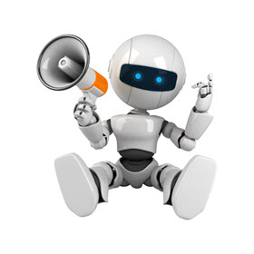 Robot image for portfolio page