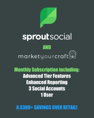 Sprout Social Monthly Subscription