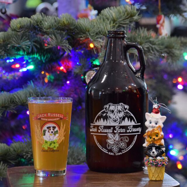 Stop by and fill up your growler. 😉 There’s nothing worse than not having a good beverage to drink while decorating the tree. 🎄 You will thank us later 👍
.
.
#jackrussellfarmbrewery #jackrussellbrewery #applehillofficial #applehill #visitapplehill #applehilltourguide #sacbeer #camino #craftbeer #sacbeerenthusiasts #handcraftedbeer #cider #hardcider #visitgoldcountry #visiteldoradocounty #eldoradocounty #appleblossom #brewery #brewerylife #localbusiness #visit #visiteldoradocounty
