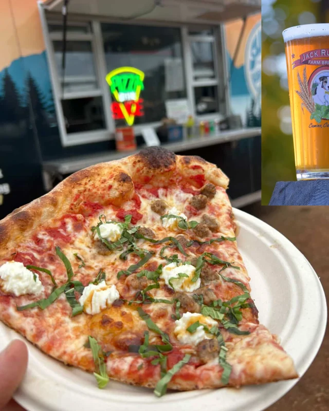 @thesliceshack & @valenz_tacos3 On-Site Today ❗️
Lots of indoor seating ready for you to stop by enjoy a beer and some great food. 🍻